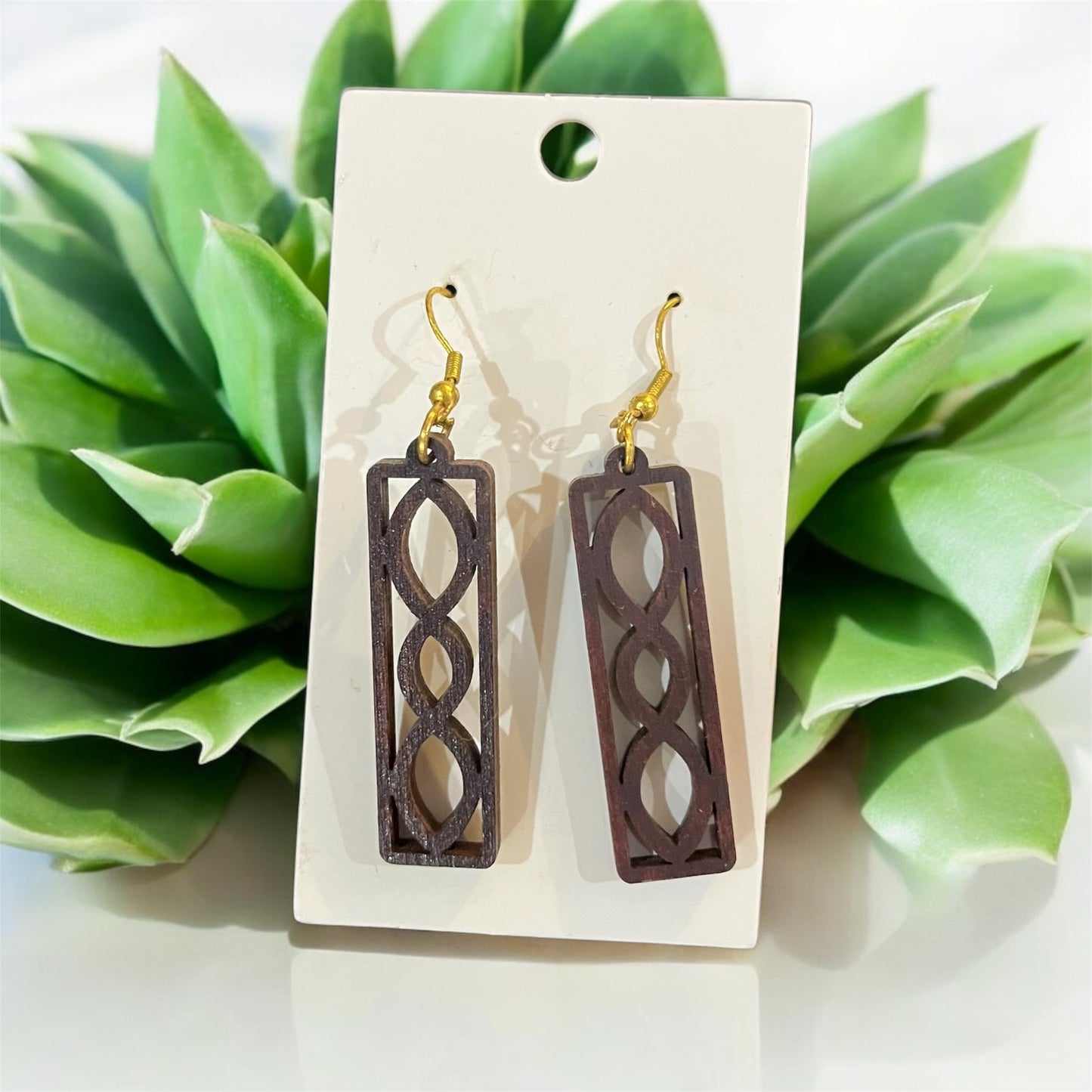 Infinity Bar Earrings