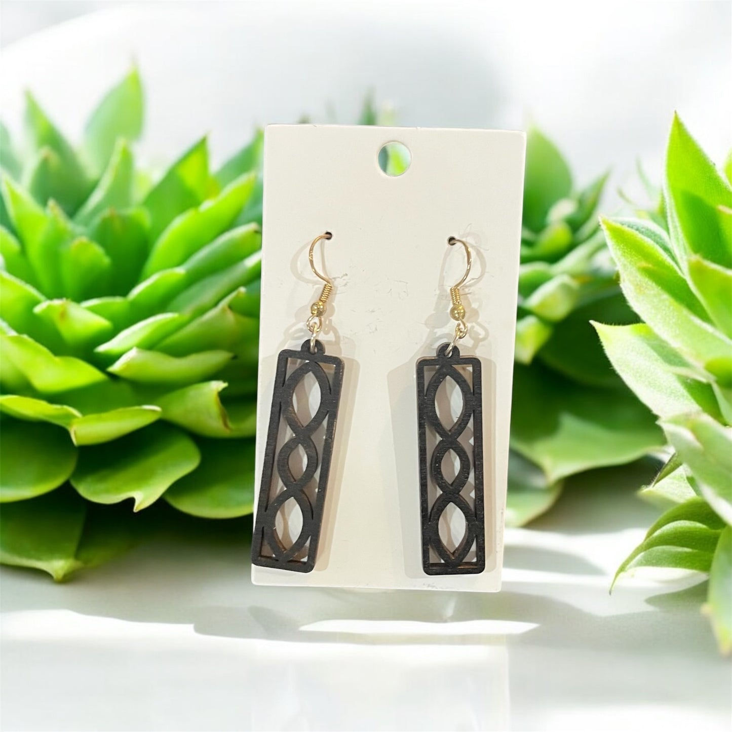 Infinity Bar Earrings