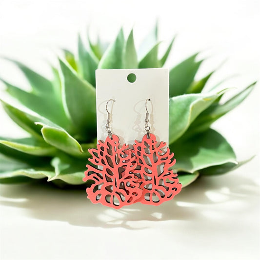 Coral Reef Cutout Earrings