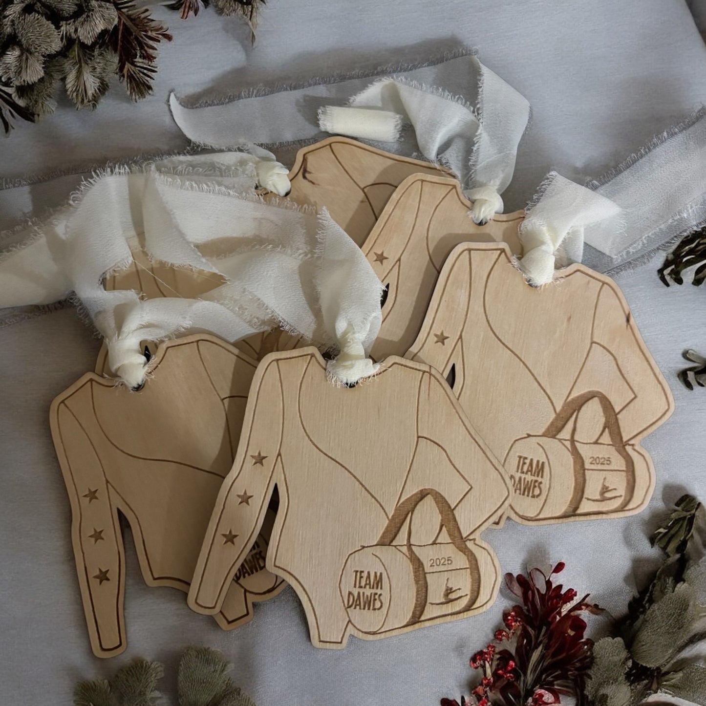 Personalized Gymnastics Team Ornament