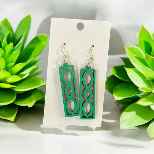 Infinity Bar Earrings