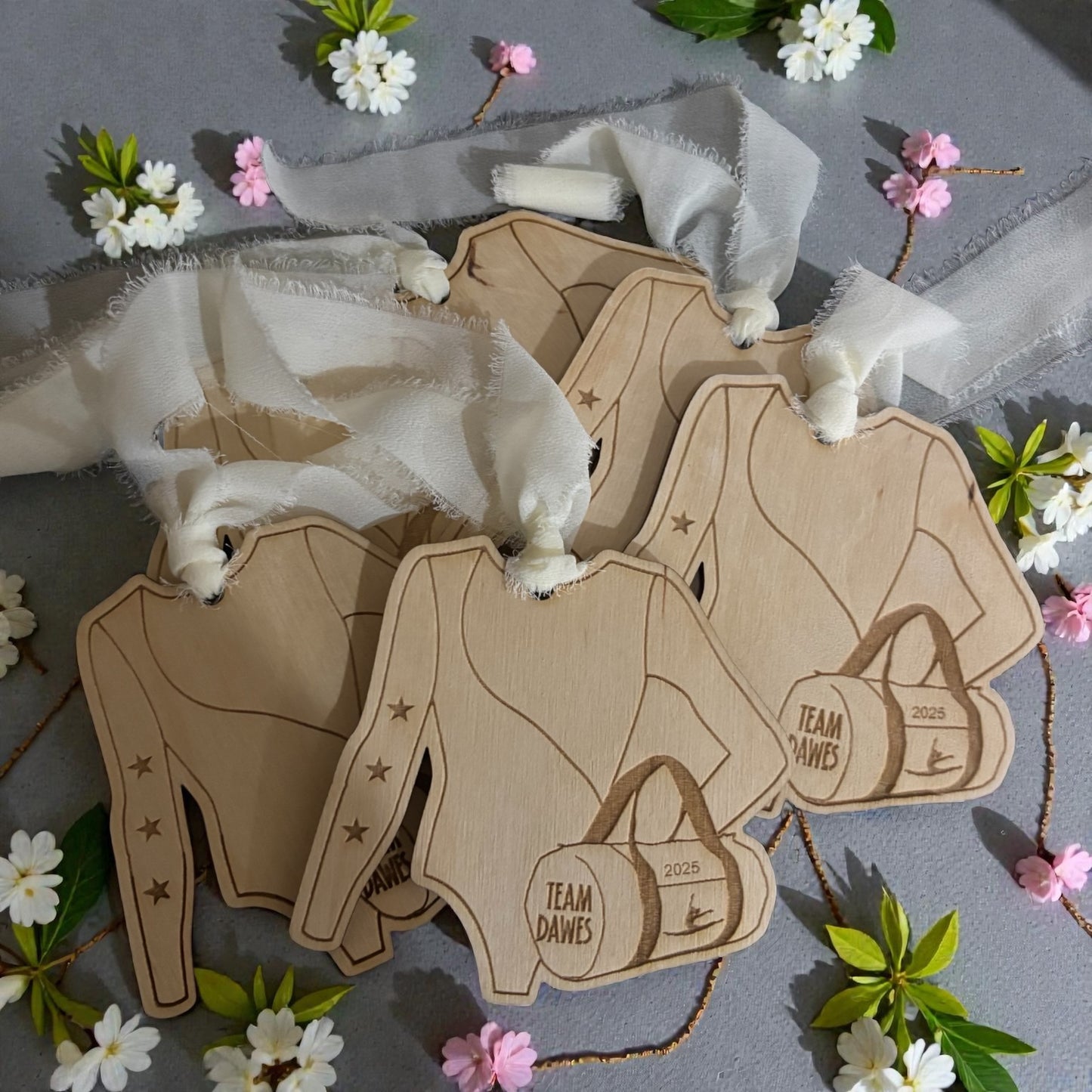 Personalized Gymnastics Team Ornament