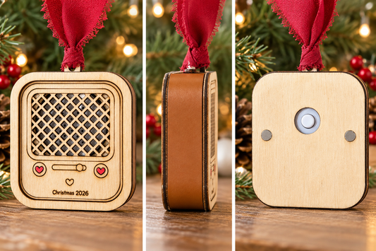 Voice Recording Keepsake Ornament