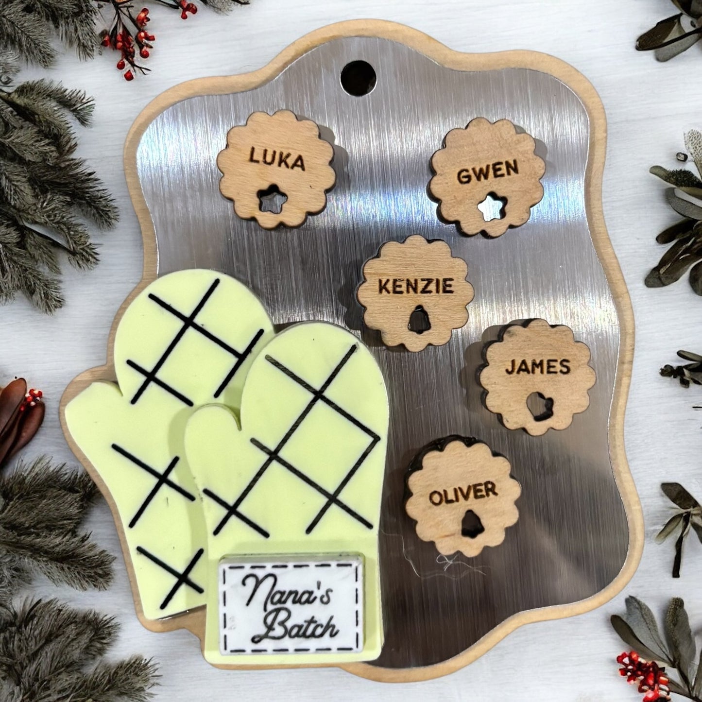 Personalized Nana’s Batch Cookie Sheet Ornament