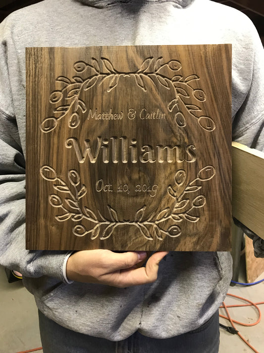 Cnc sign